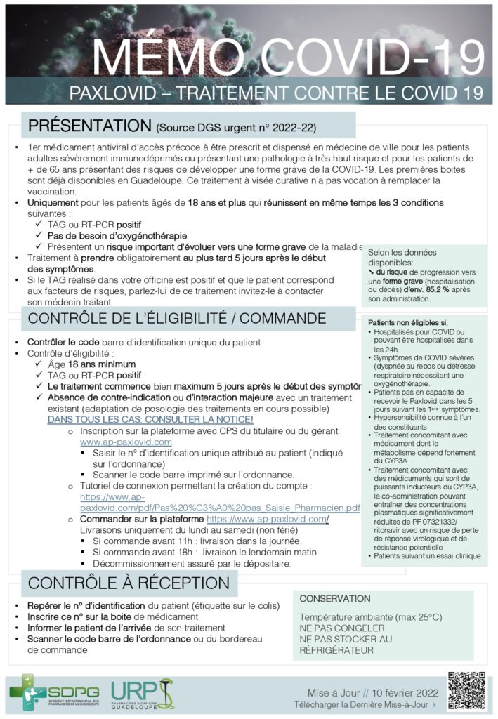 COVID-19-Paxlovid-GUADELOUPE